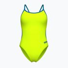 Moteriškas vientisas maudymosi kostiumėlis Arena Lace Back Solid artic lime/blue cosmo