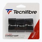 Teniso rakečių apvijos Tecnifibre Contact Soft 12 vnt. black