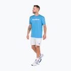 Vyriški teniso marškinėliai Tecnifibre Team Cotton Tee azur