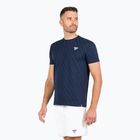 Vyriški teniso marškinėliai Tecnifibre Graphic Tee Stretch navy