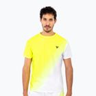 Vyriški teniso marškinėliai Tecnifibre X-Loop Tee white/yellow