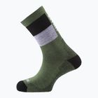 Kojinės Millet Seneca Mid black/bottle