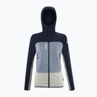 Moteriškas džemperis Millet Fusion Grid Hoodie foggy dew/saphir