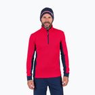 Vyriškas slidinėjimo džemperis Rossignol Cieloalto Fleece Half zip sports red