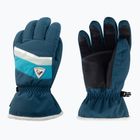 Moteriškos slidininkų pirštinės Rossignol New Piste G deep lake