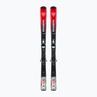 Vaikiškos kalnų slidės + apkaustai Rossignol Hero Jr 100-140 + Kid 4 GW