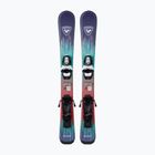 Vaikiškos kalnų slidės + apkaustai Rossignol Sender Kid Pre-Drilled + Team 4 GW