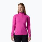 Moteriškas flisinis džemperis Rossignol Mid Layer Stretch Half Zip electric fuchsia