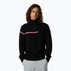 Vyriškas megztinis Rossignol Odysseus Half Zip Merino black