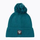 Žieminė kepurė Rossignol Strawpile Pompom Beanie transformative teal