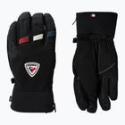 Vyrų slidinėjimo pirštinės Rossignol Strato R-Shell Dry black