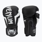 Venum Elite bokso pirštinės juodai baltos 0984