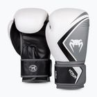 Bokso pirštinės Venum Contender 2.0 white/grey-black