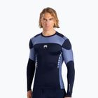 Vyriški treniruočių marškinėliai ilgomis rankovėmis Venum Tempest Rashguard navy blue/blue