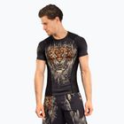 Vyriški marškinėliai Venum Tiger Men'S Short Sleeve Rashguard black/neon orange