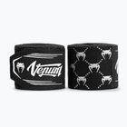 Bokso raiščiai Venum Hand Wraps 250 cm black/white