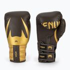 Bokso pirštinės Venum Reverso Boxing chocolate/gold