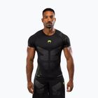 Vyriški treniruočių marškinėliai Venum Training Camp 4.0 Rashguard black/neo green
