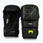 Sparingo pirštinės Venum Training Camp 4.0 black/neo green