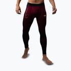 Vyriškos treniruočių tamprės Venum Tactical XT Spats black/burgundy/gold