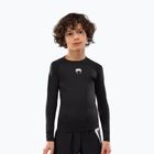 Vaikiški treniruočių marškinėliai ilgomis rankovėmis Venum Contender Rashguards Jr black