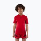 Venum Contender Rashguards Jr vyšninės raudonos spalvos vaikiški treniruočių marškinėliai