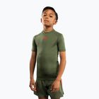 Vaikiški treniruočių marškinėliai Venum Contender Rashguards Jr khaki