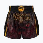 Vyriški treniruočių šortai Venum Quetzal Fury Muay Thai black/fury red/tangerine