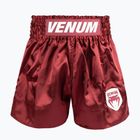 Vyriški treniruočių šortai Venum Classic Evo Muay Thai burgundy