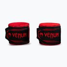 Bokso raiščiai Venum Tartan Handwraps 400 cm fury red