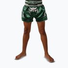 Vaikiški treniruočių šortai Venum Inferno Muay Thai forest green/off white