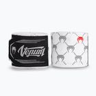 Bokso bintai Venum Monogram Hand Wraps Advanced 250 cm white
