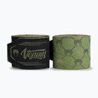 Bokso raiščiai Venum Monogram Hand Wraps Advanced 250 cm khaki