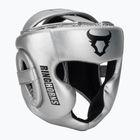 Bokso šalmas Venum Ringhorns Charger Headgear silver/black