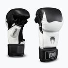 Pirštinės MMA Venum Attack 2.0 Sparring Leather black/white