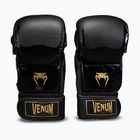 Pirštinės MMA Venum Attack 2.0 Sparring Leather black/gold