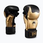 Pirštinės MMA Venum Attack 2.0 Sparring Leather gold/black
