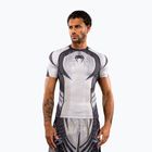 Vyriški marškinėliai Venum Galactic 3.0 Rashguard SS off white/black