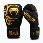 Bokso pirštinės Venum Mike Tyson Replica Boxing black/gold