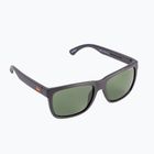 Quiksilver Charger Polarized Floatable matinės juodos/žalios spalvos poliarizuoti akiniai nuo saulės EQYEY03113-XKGG