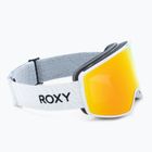 ROXY Storm Moteriški snieglenčių akiniai ryškiai balti / gintariniai rožiniai ml raudoni