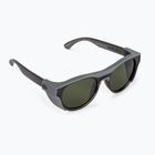 Quiksilver Eliminator+ matiniai krištolo dūmų/žalios spalvos akiniai nuo saulės EQYEY03150-XSSG