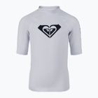 ROXY Wholehearted ryškiai balti vaikiški maudymosi marškinėliai