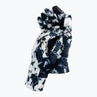 Moteriškos snieglenčių pirštinės ROXY Hydrosmart Liner true black flowers