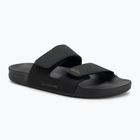 Vyriškos šlepetės Quiksilver Rivi Leather Double Adjust black 1