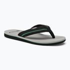 Quiksilver vyriškos Molokai Layback Saturn šlepetės balta ir juoda AQYL101319