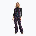 Moteriškos snieglenčių kelnės ROXY X Rowley Insulated Bib true black darkreds floral