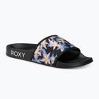 Moteriškos šlepetės ROXY Slippy IV black/boysenberry