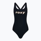 Moteriškas vientisas maudymosi kostiumas ROXY Active Cross anthracite