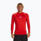 Vyriški plaukimo marškinėliai ilgomis rankovėmis Quiksilver Saturn UPF50 high risk red
